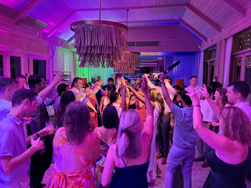 wedding at Cape Fahn with DJ Steve Bray September 08, 2023